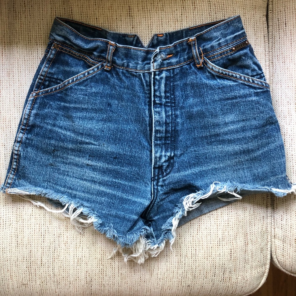 High Waisted Jean Shorts